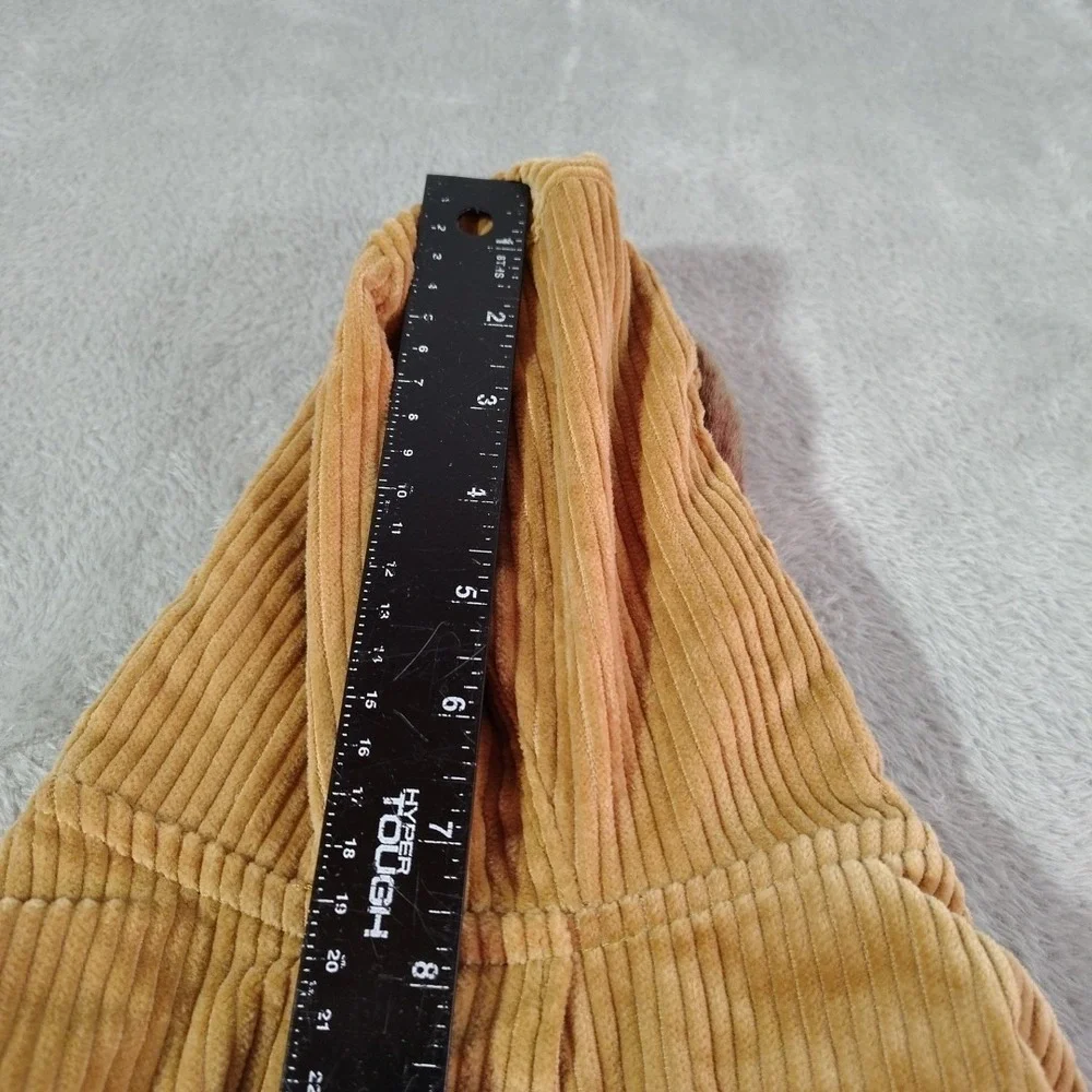 American Dog Outfitters Corduroy Coat M Tan Fleece Toggle Hooded Warm Outdoors‎